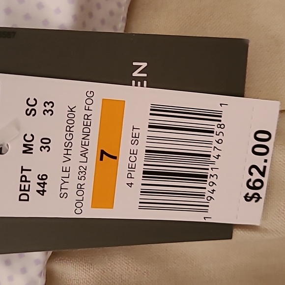 VAN HEUSEN BOYS 3 PIECE PANTS, SHIRT WITH CLIP-ON TIE, AND VEST SIZE 7 - Picture 9 of 16